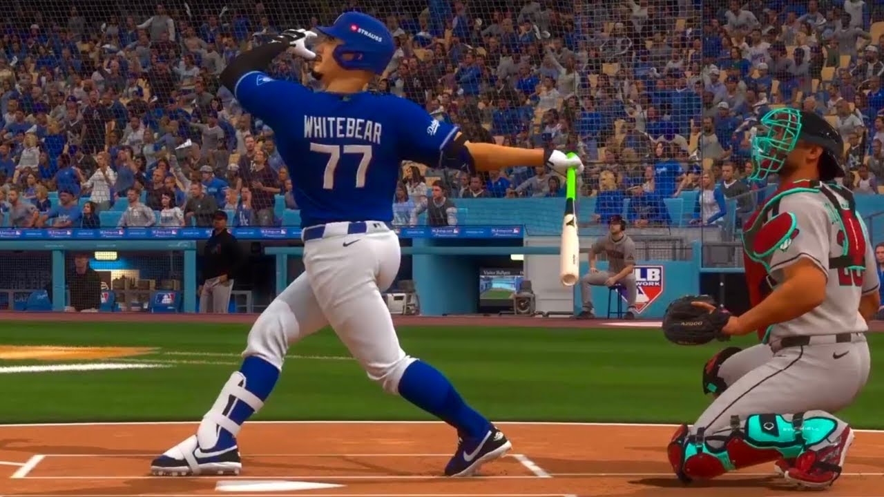 Лучшие моменты NLCS 2028 Моргана Уокера-Уайтбера &mdash; (MLB Road to The Show 26)