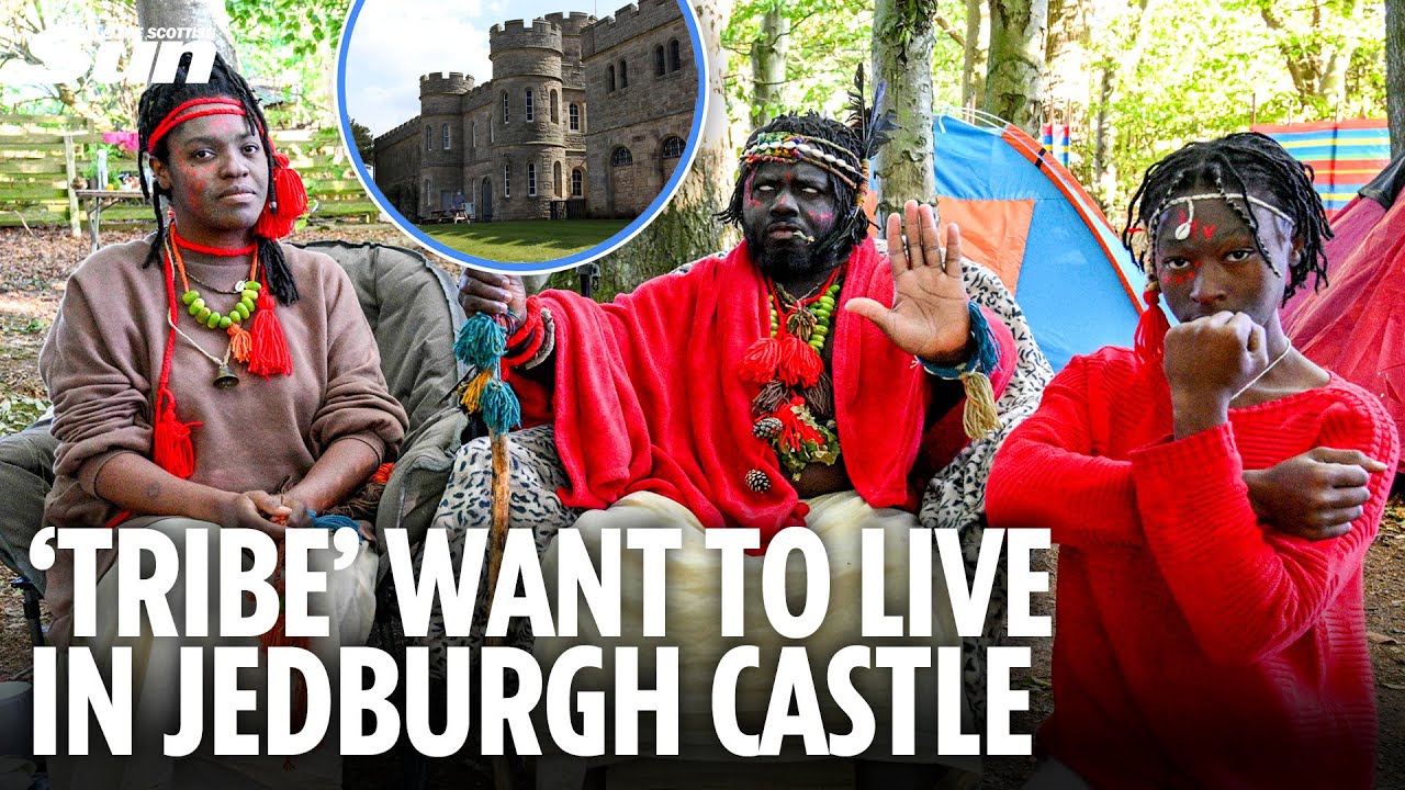 African tribe REFUSING to leave Scots woods claim they will live in Jedburgh Castle