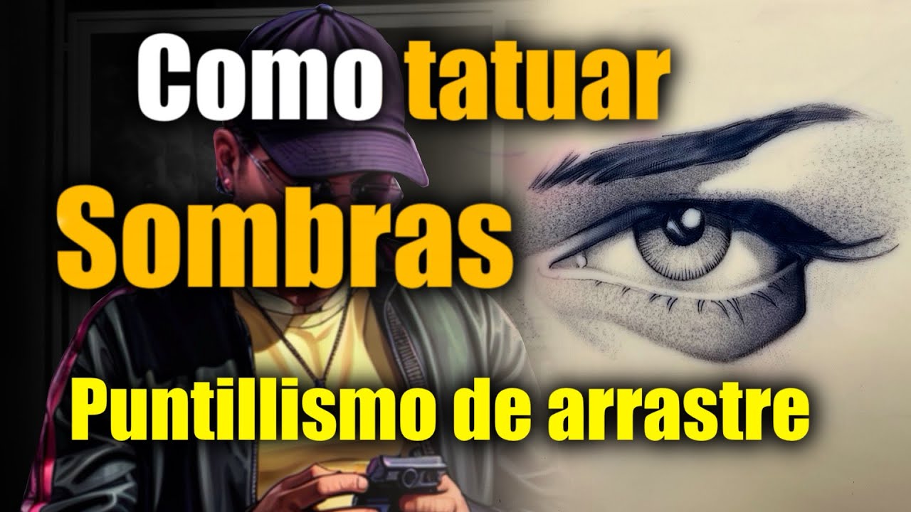 COMO TATUAR SOMBRAS | PUNTILLISMO DE ARRASTRE | puntillismo
