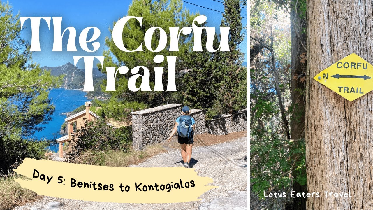The Corfu Trail | Day Five | Benitses to Kontogialos