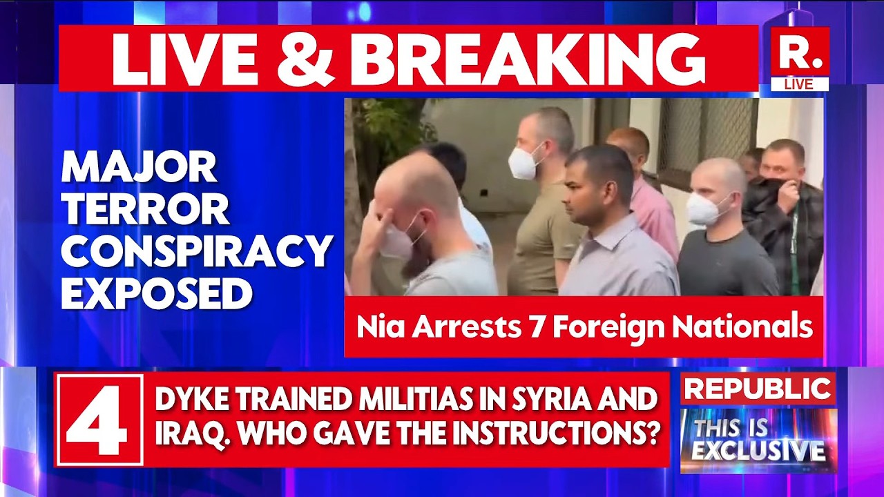 Republic Super Exclusive LIVE: NIA Arrests 6 Ukrainians & 1 American | Global Conspiracy Angle?