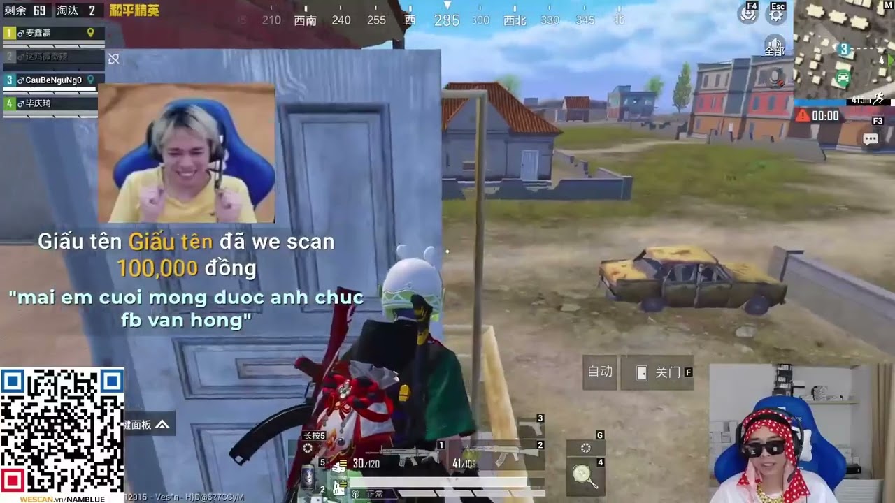 Nam Blue | VẪN CÒN NGOÀI BO THÌ TAO CAMP MÀY KHỎI VÀO BO | PUBG Mobile