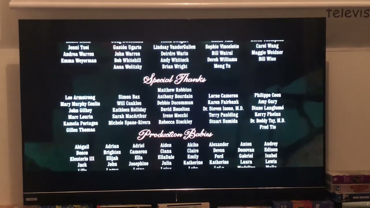 The closing to Ratatouille (2007) DVD