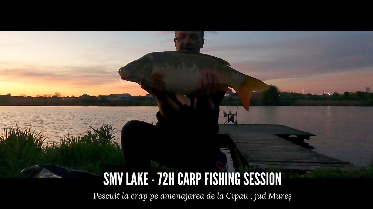 SMV Lake - Pescuit la crap 72h pe lac la Cipău ( ep. 1 )