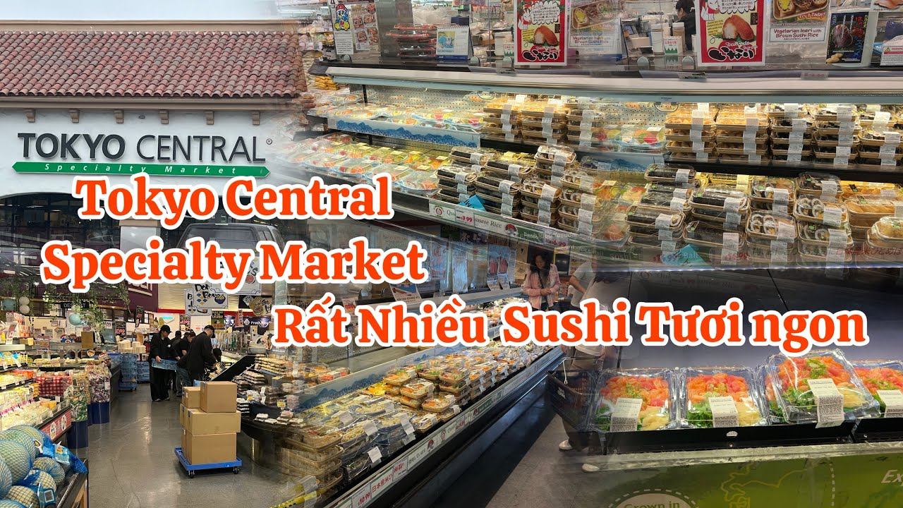 Tokyo central Costa Mesa ( Thật Bất Ngờ Nhiều Sushi 🍱 Nhiều Đồ Ăn 🍲 Thật Hấp dẫn 🧐 )