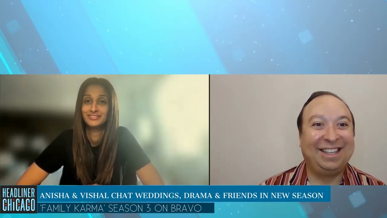 Anisha & Vishal interview for Season 3 of 'Family Karma' on Bravo chat weddings, drama & friendships