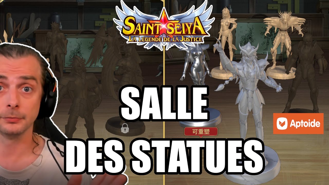 SAINT SEIYA: LEGEND OF JUSTICE : LA SALLE DES STATUES? EXPLICATIONS ASTUCES CONSEILS PARTIE 1 ft ROG