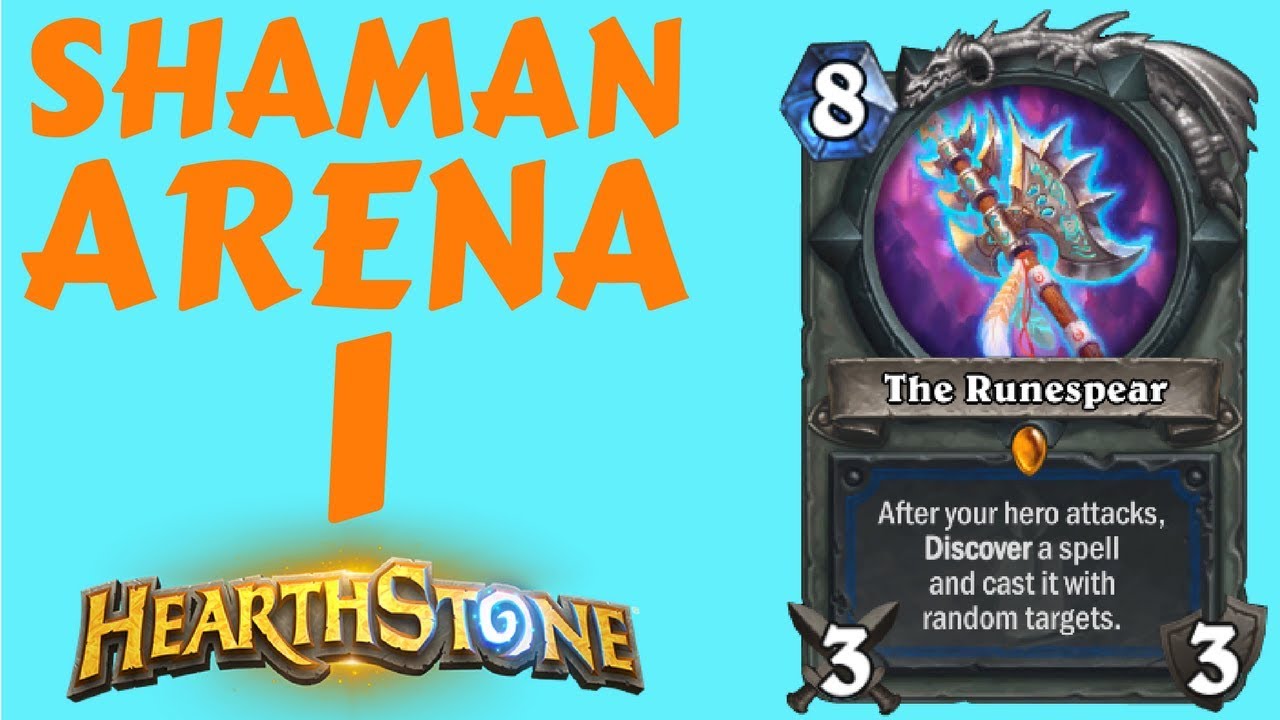 HEARTHSTONE SHAMAN ARENA #1 | WILDFEST ARENA TIME!