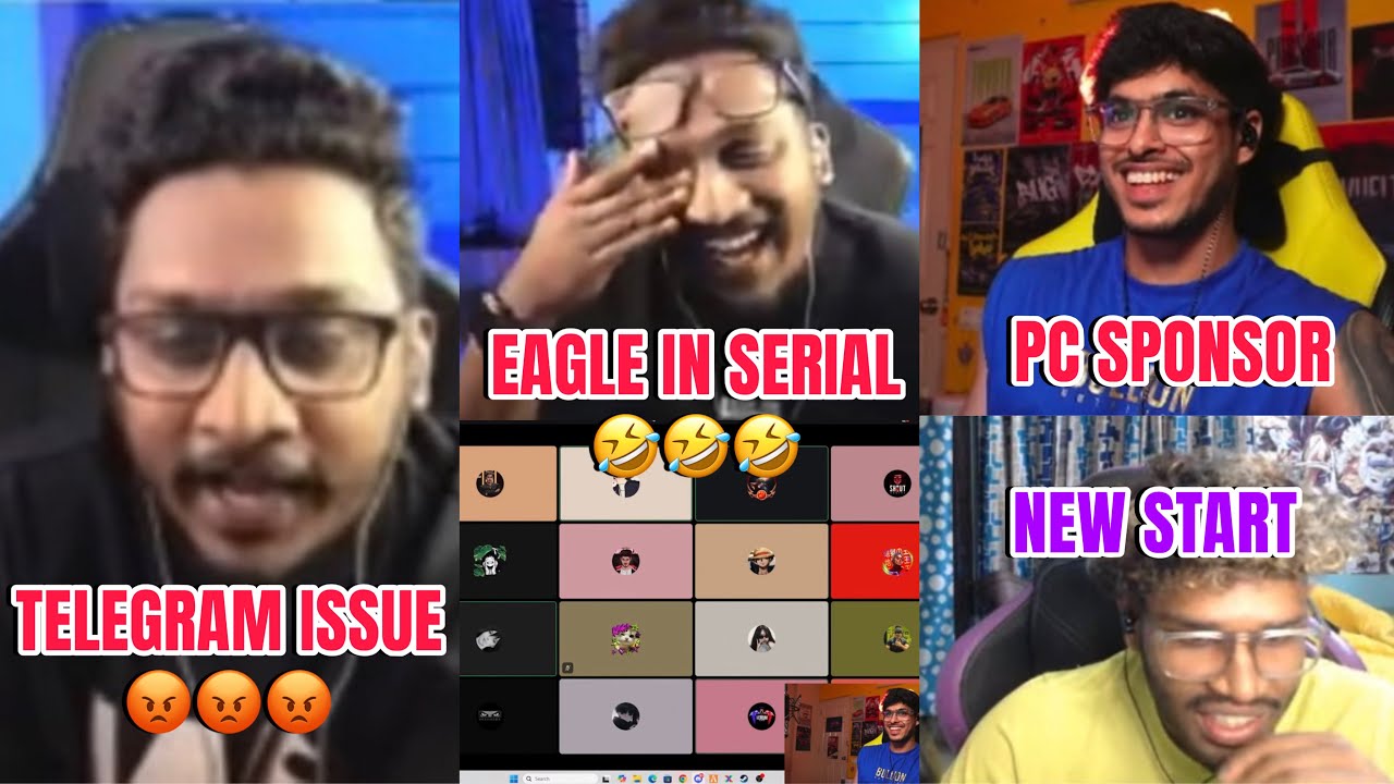 Eagle on Telegram issue😡| Eagle-നെ സീരിയലിൽ എടുത്തു🤣| PC Sponsor🎁| Dreamer | Kannapi | Gamers Talks