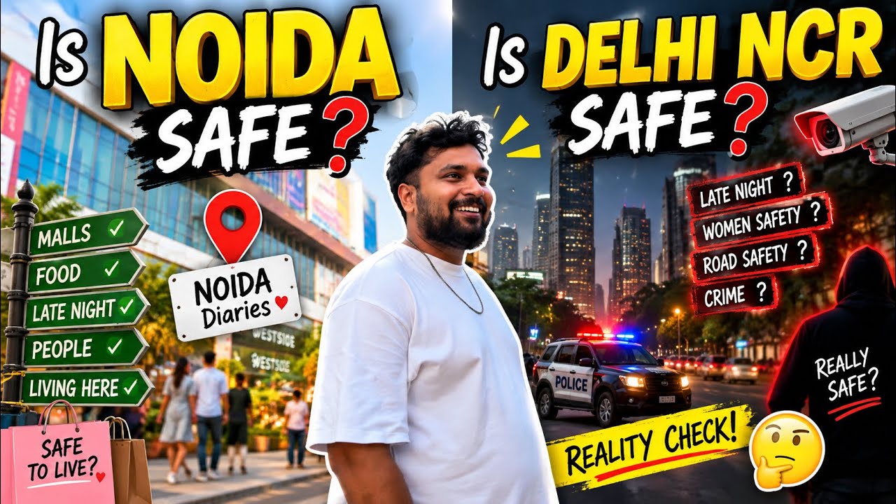 Is Greater Noida safe?? Is Delhi NCR safe?? #safecity #indiasafe #midnight #rapecase #greaternoida