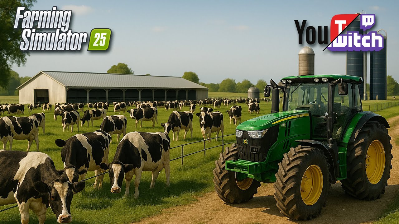 ⭕️ Live - Retour au 1000 vaches !!!