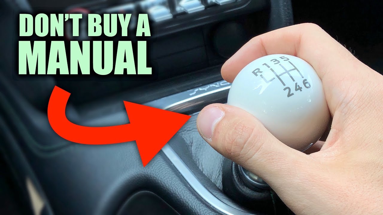 5 Reasons You Shouldn't Buy A Manual Transmission Car