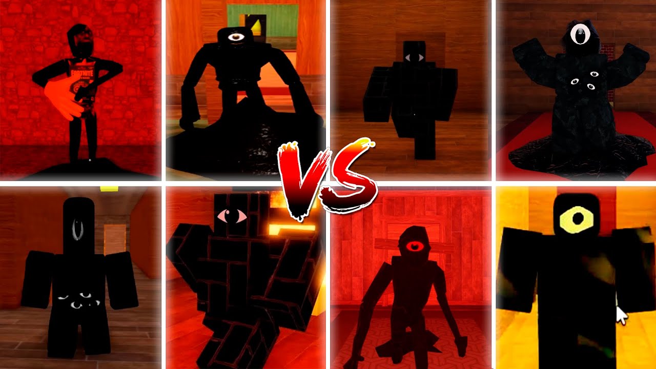 DOORS Seek Chase VS 12 DIFFERENT Seek Chases