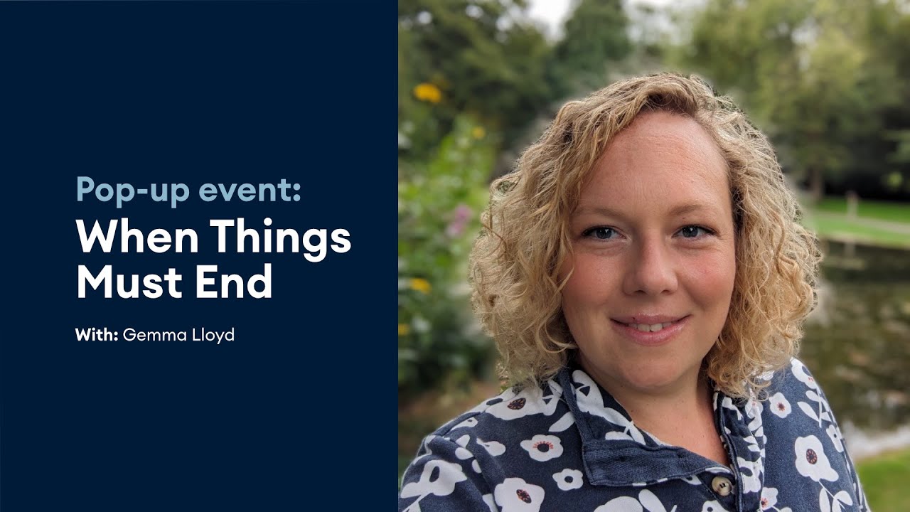 GameShift Pop-up: When Things Must End with Gemma Lloyd