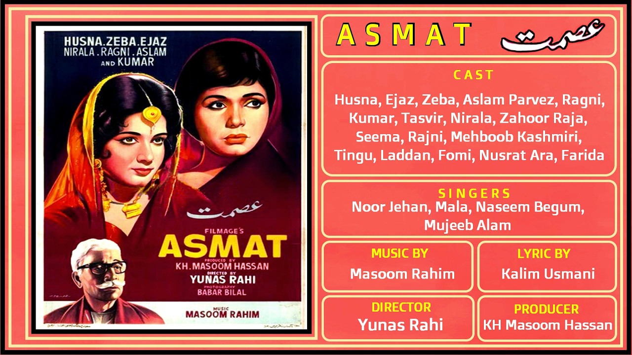 Le Paimaana Utha Ho Ji Ho, Keh Rahi Hai Fiza - Noor Jehan - Film Asmat