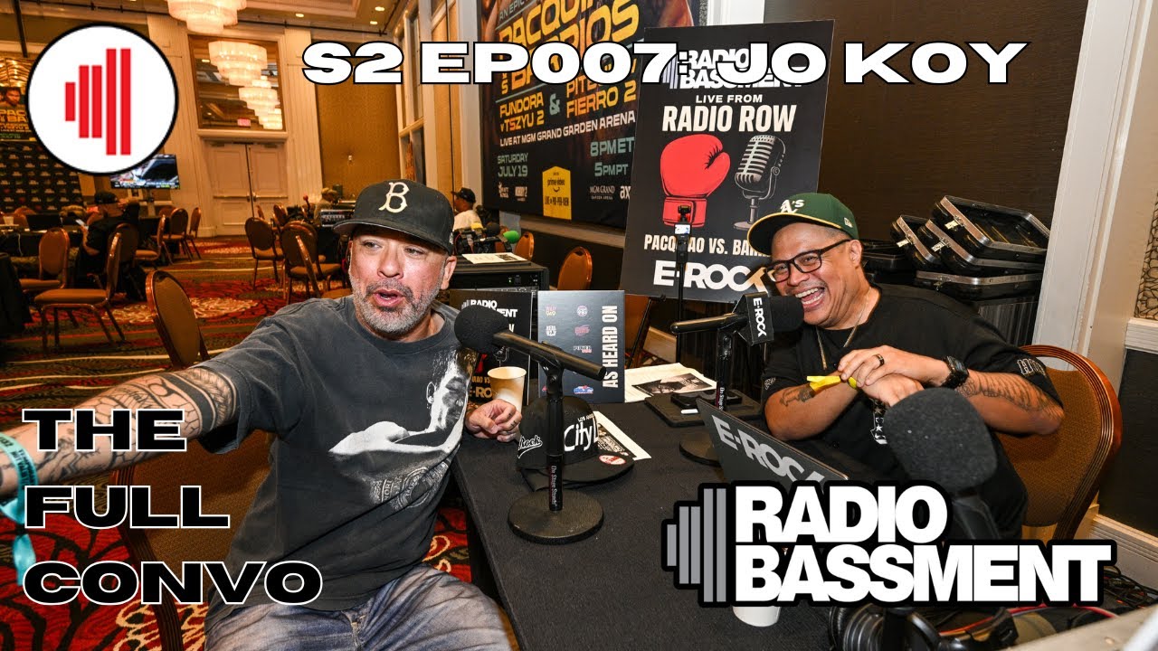 Джо Кой размышляет о наследии Мэнни Пакьяо с диджеем E-Rock | Real 92.3 LA x Radio Bassment
