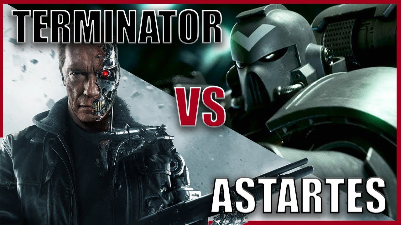 Can the TERMINATOR beat a Space Marine? | Warhammer 40k vs Terminator