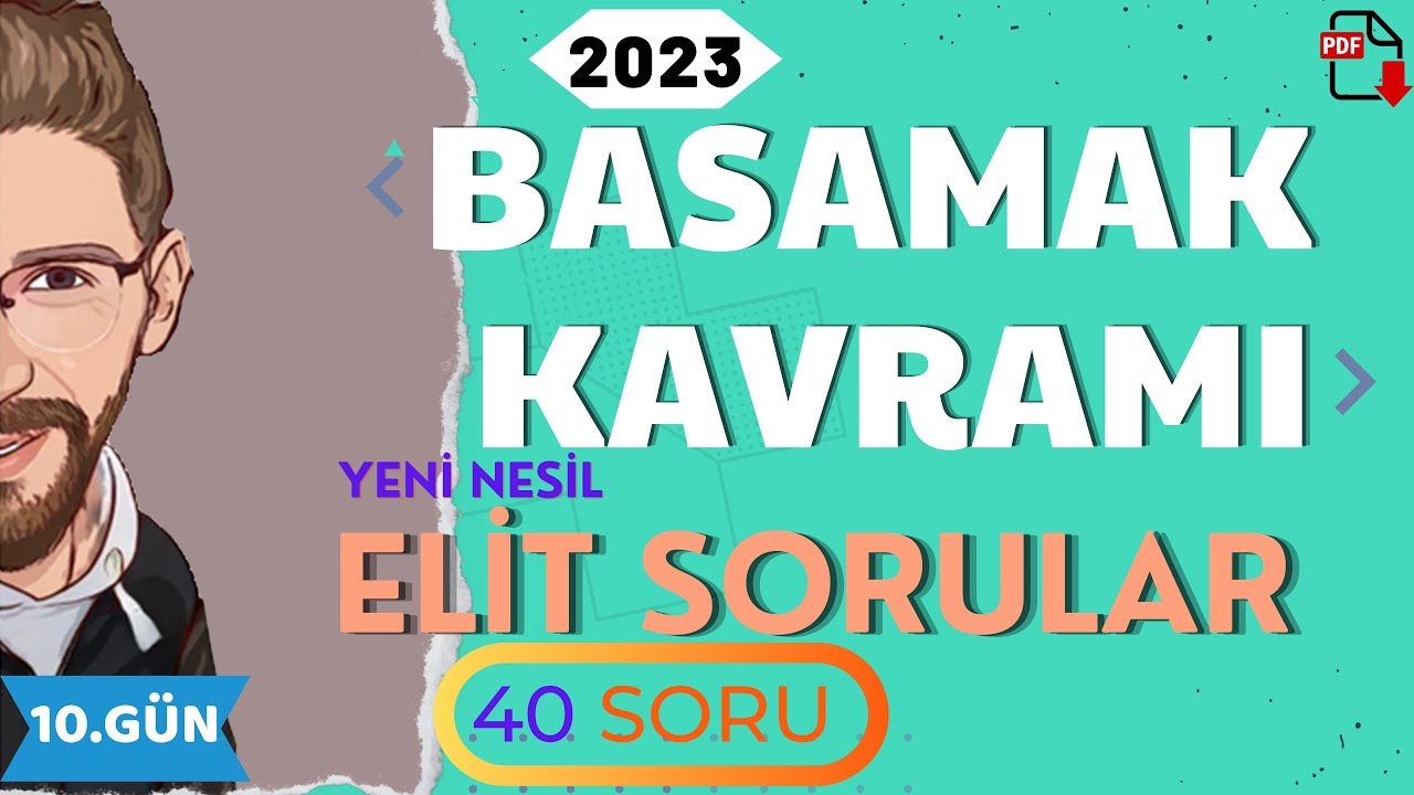 BASAMAK KAVRAMI | Elit Sorular | 10.GÜN | 80 Günde Devri TYT Matematik | RENKLİ ÜCRETSİZ PDF
