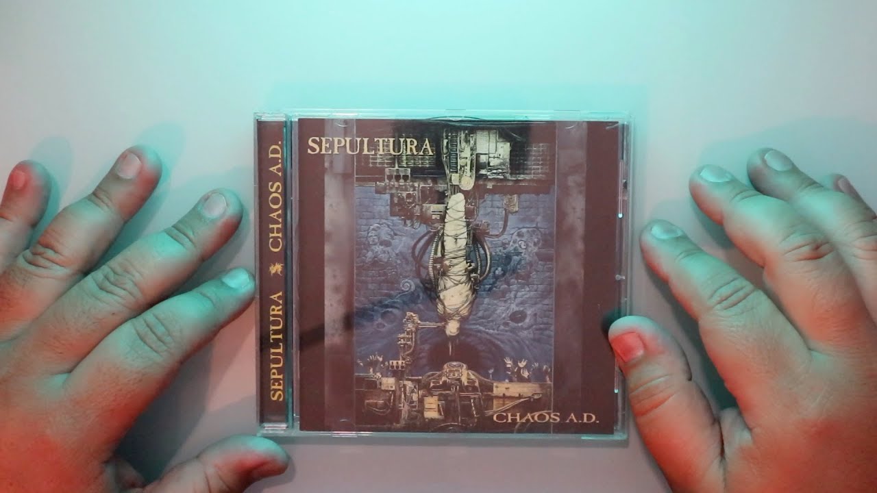 SEPULTURA - Chaos A.D. / unboxing cd