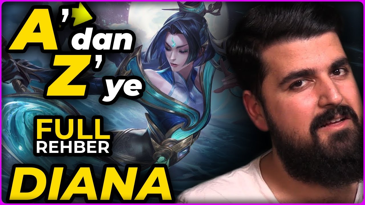 Wild Rift: DIANA FULL REHBER KOMBO & Taktikler A'dan Z'ye #8 | Togzilla