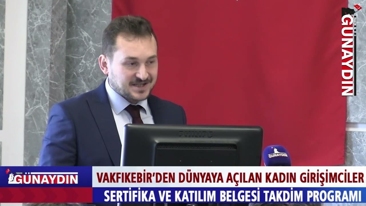 Vakfıkebir’den Dünyaya Açılan Kadın Girişimciler, Sertifika ve Katılım Belgesi Takdim Programı