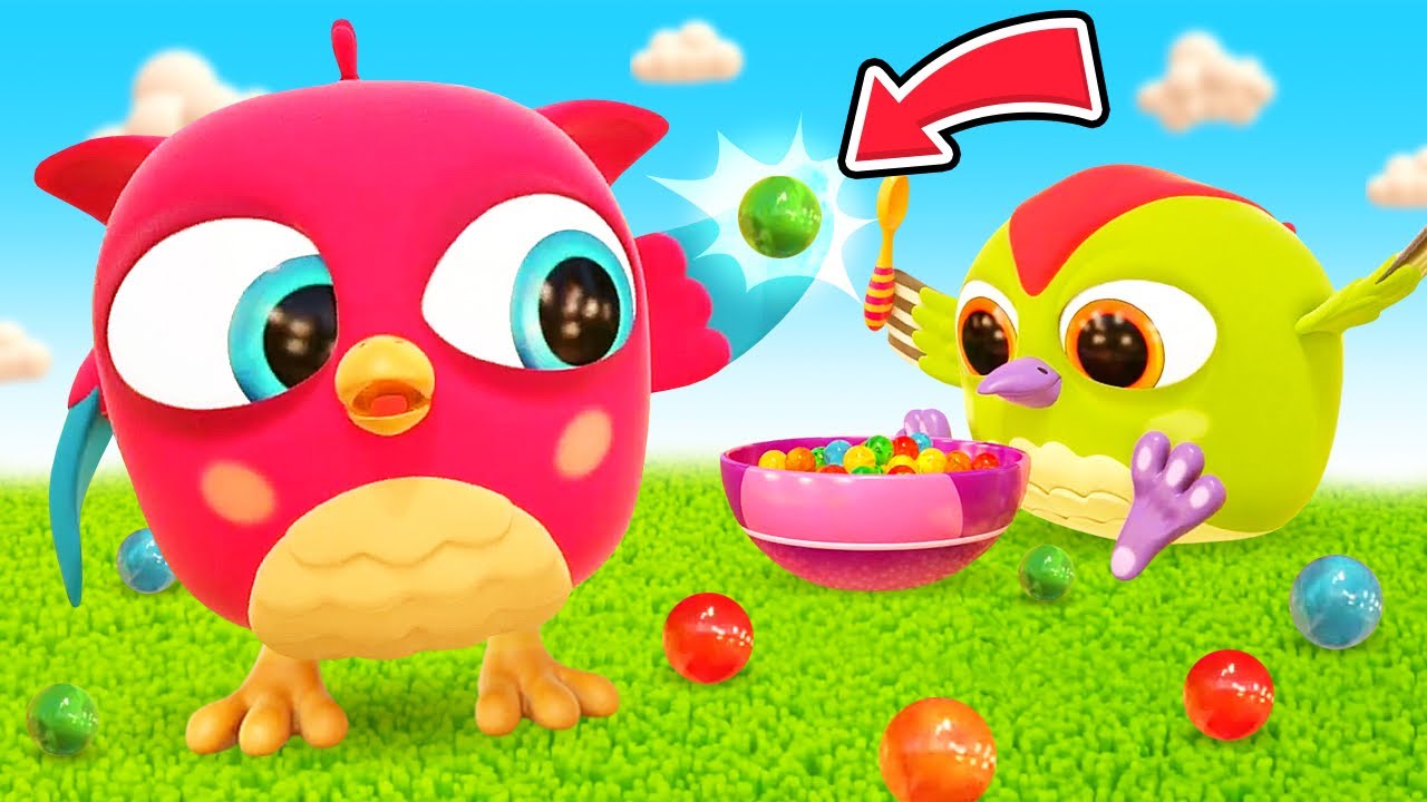 Peck Peck the Woodpecker NEW EPISODE | Marble Run for Kids - Hop Hop the Owl Cartoons for Kids