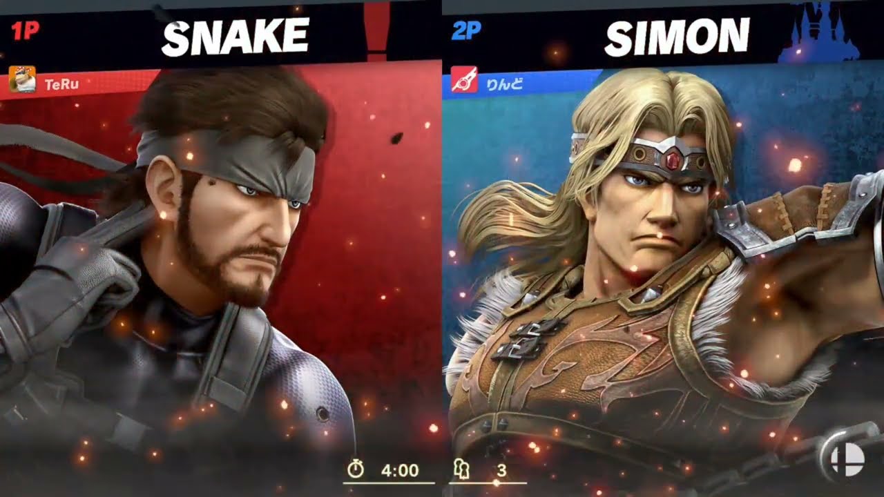 【スマブラSP】スネークずっと使ってるけど成長速度がおそいっす。