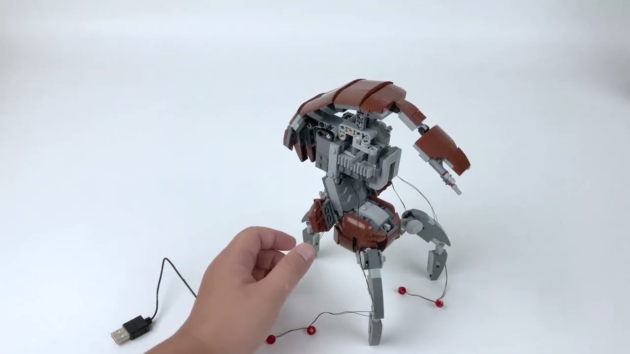 【LGK653 Installation Video】Lightailing Light Kit For Droideka 75381