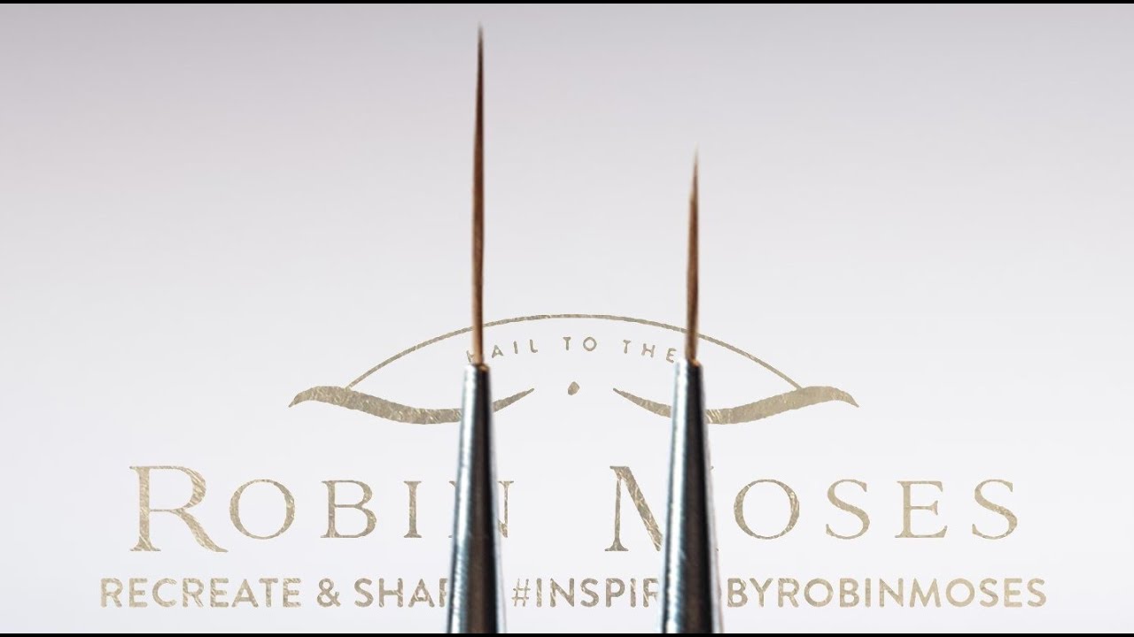 Nail Art Brush Care | How to Take Care of Robin Moses Brushes