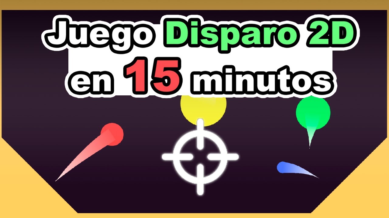 Crea juego de disparo FPS 2D en 15 minutos en Unity