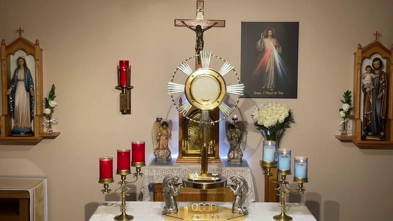 LIVE Eucharistic Adoration - Sisters of Divine Mercy