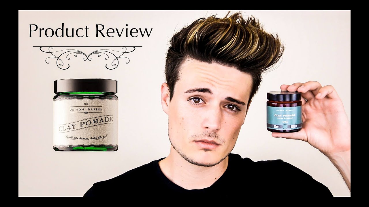 Mens Hair | Daimon Barber Clay Pomade Review - Textured Quiff