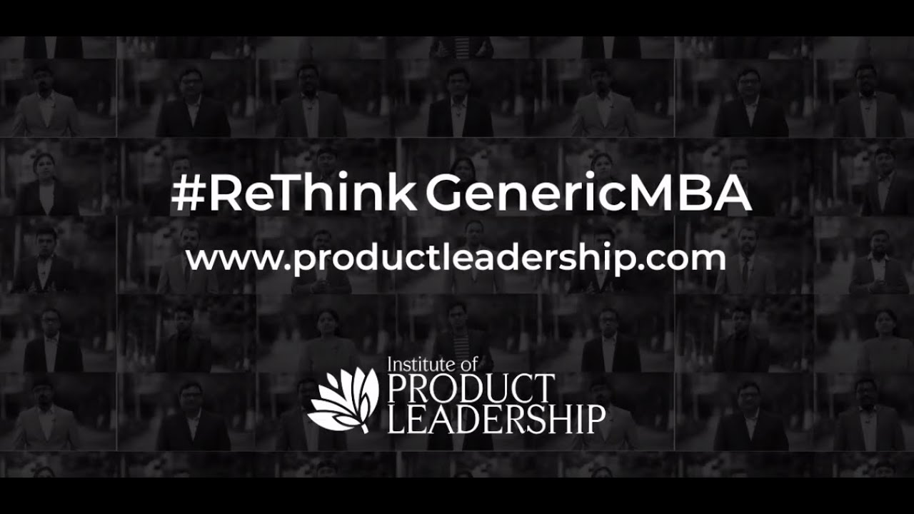Institute of Product Leadership | Specialized MBA's | #RethinkGenericMBA