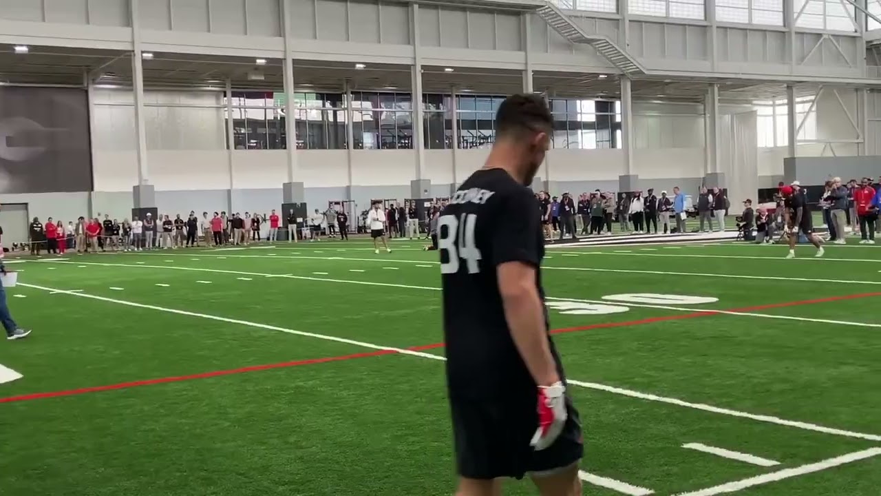 Ladd McConkey, Georgia 2024 Pro Day (FULL)