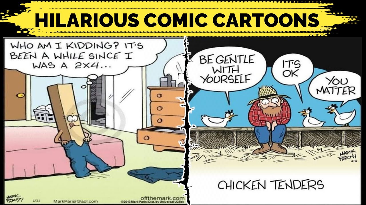 Hilarious Vintage Cartoon Humor You'll Treasure 🤣 | Funniest Classic Comic Strips Collection