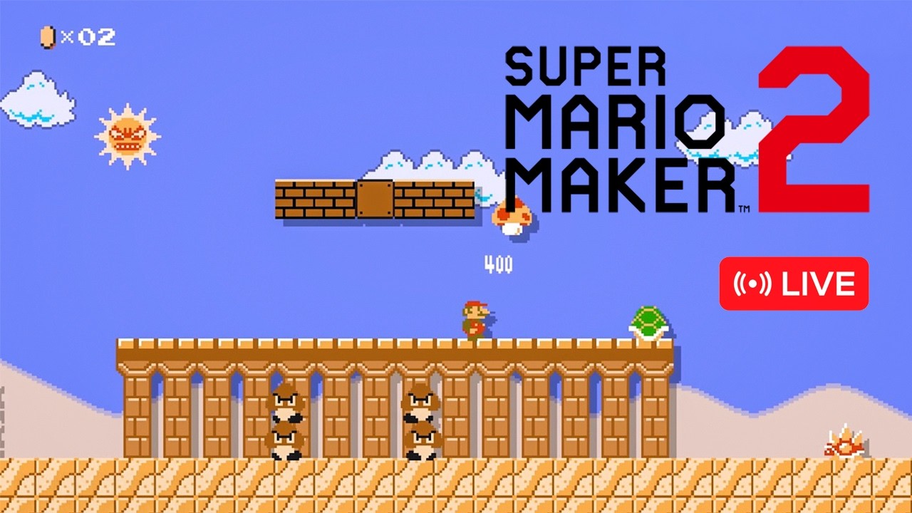 🎭 ESPECIAL DE CARNAVAL – Jogando Fases dos Inscritos | MARIO MAKER 2 AO VIVO #01
