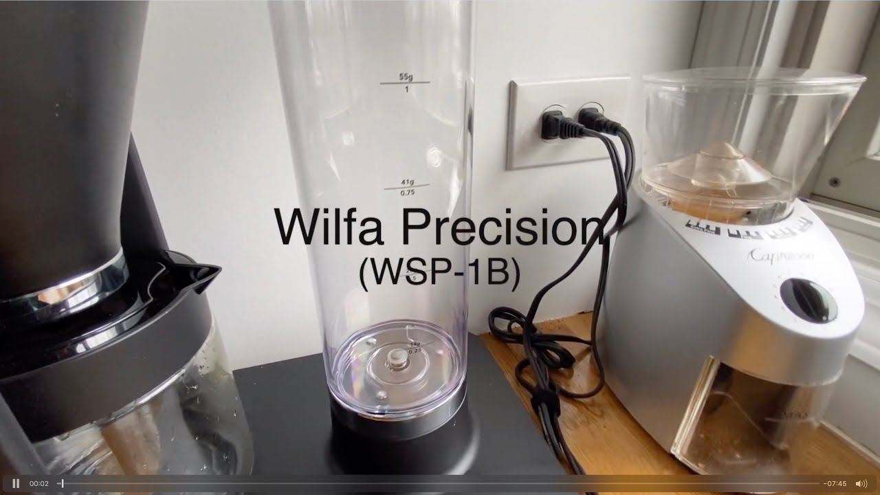 Wilfa Precision coffee brewer WSP-1B 