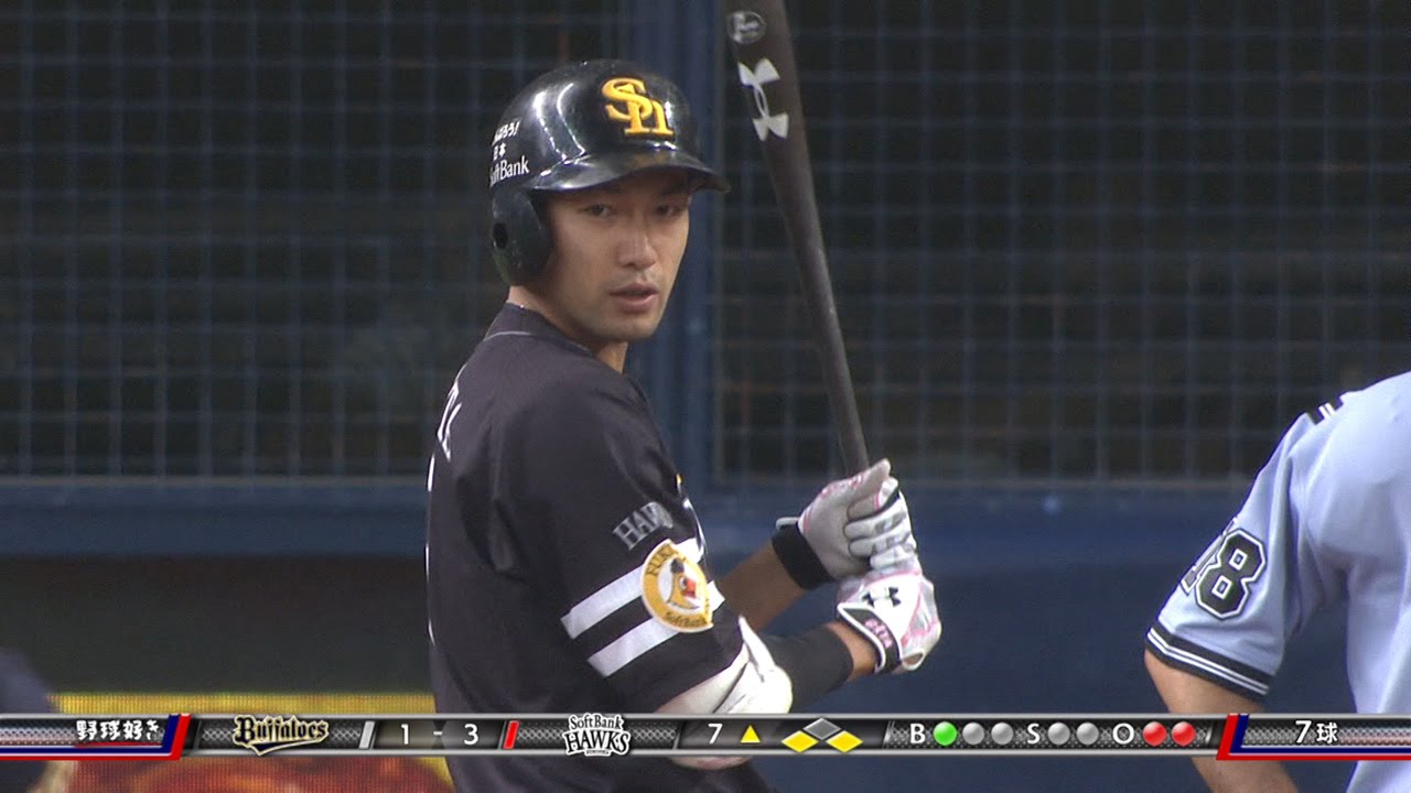 【プロ野球パ】右中間へ、流れつかんだギータ弾！25号3ランHRにベンチ歓喜 2015/08/20 Bs-H