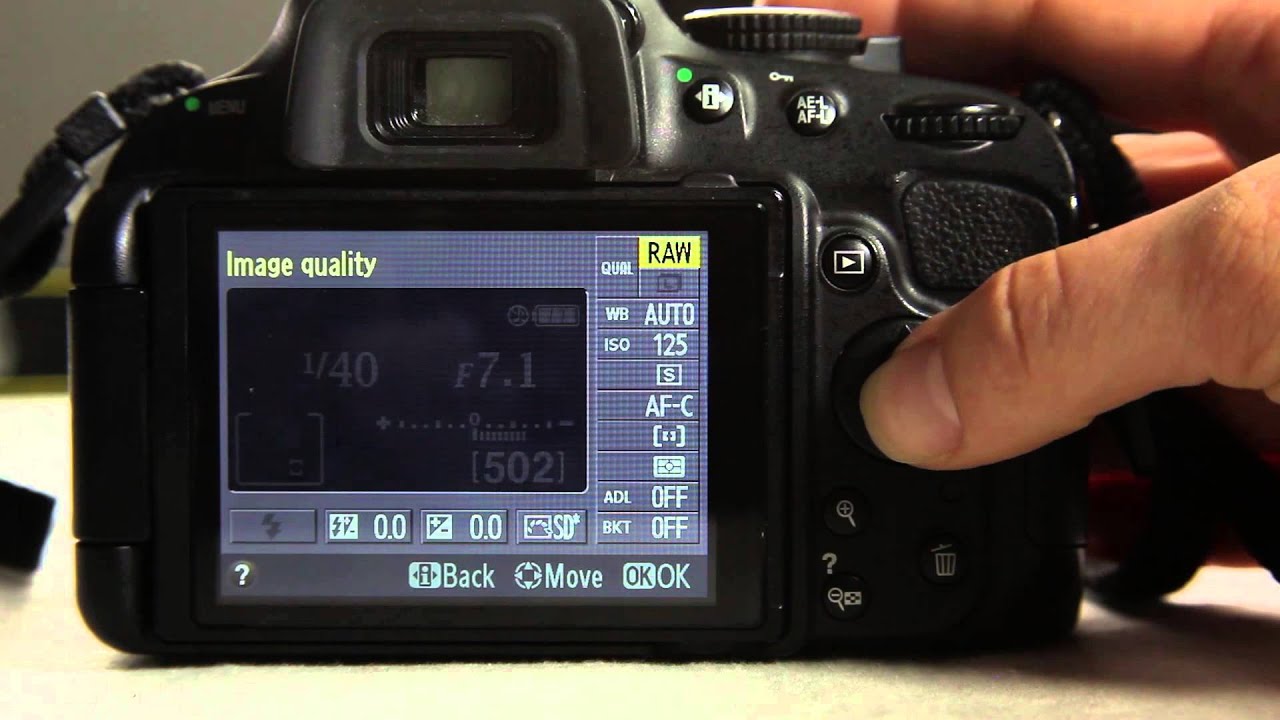 Как пользоваться Nikon D5100. Часть 2 из 7. Кнопки на задней панели камеры