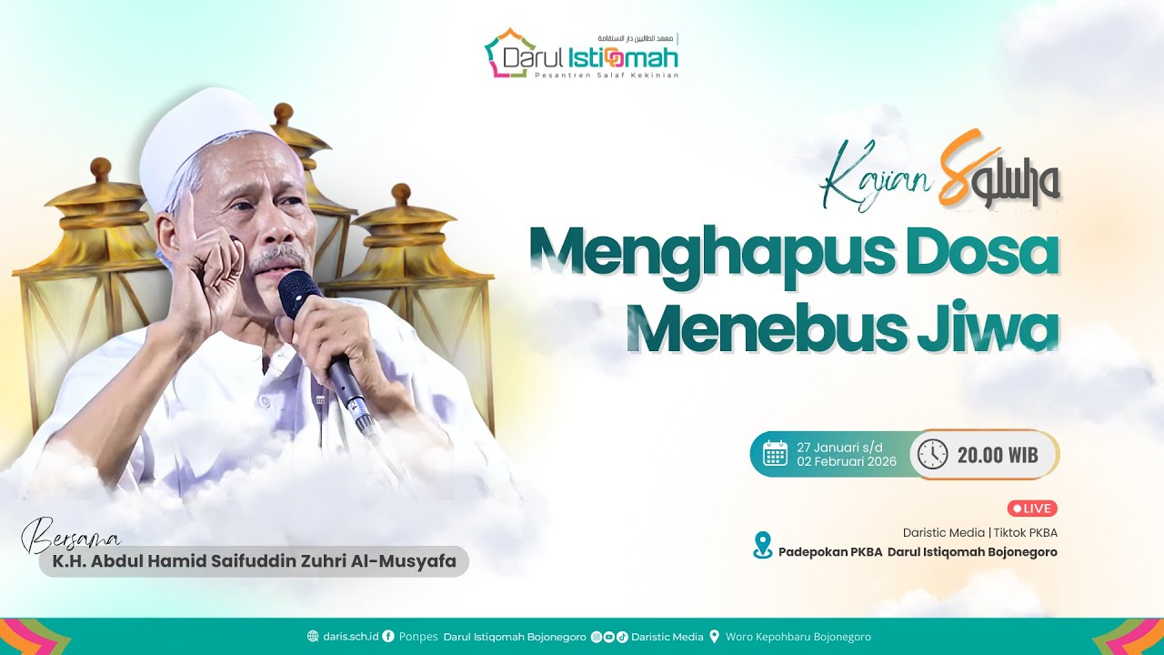 🔴 LIVE KAJIAN SALUHA 2026 MALAM KE- 2 I PONPES DARUL ISTIQOMAH BOJONEGORO