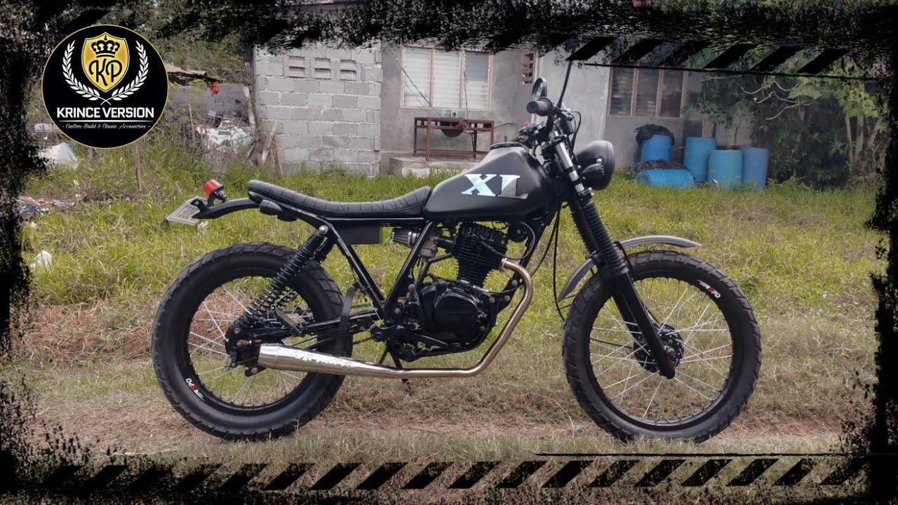 Honda XL125S Custom Scrambler Build ( Part 1 )