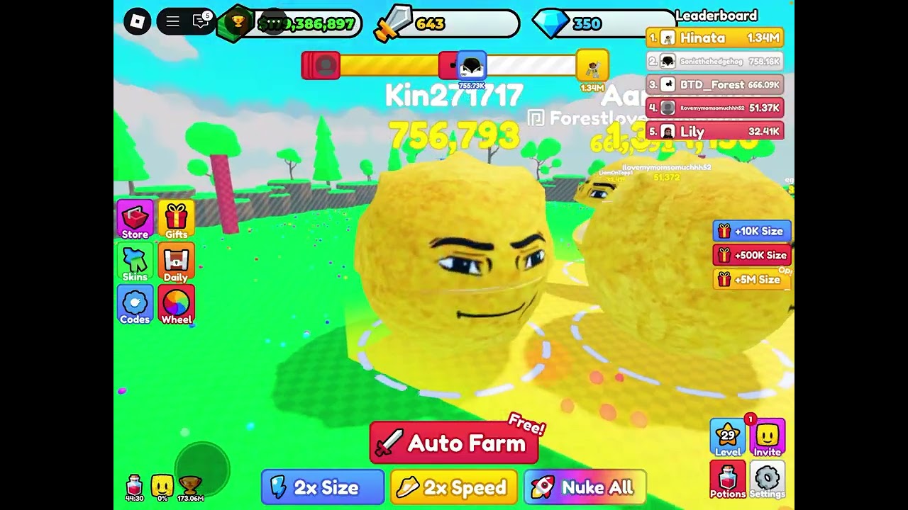 I play ball eating  simulator🎱
