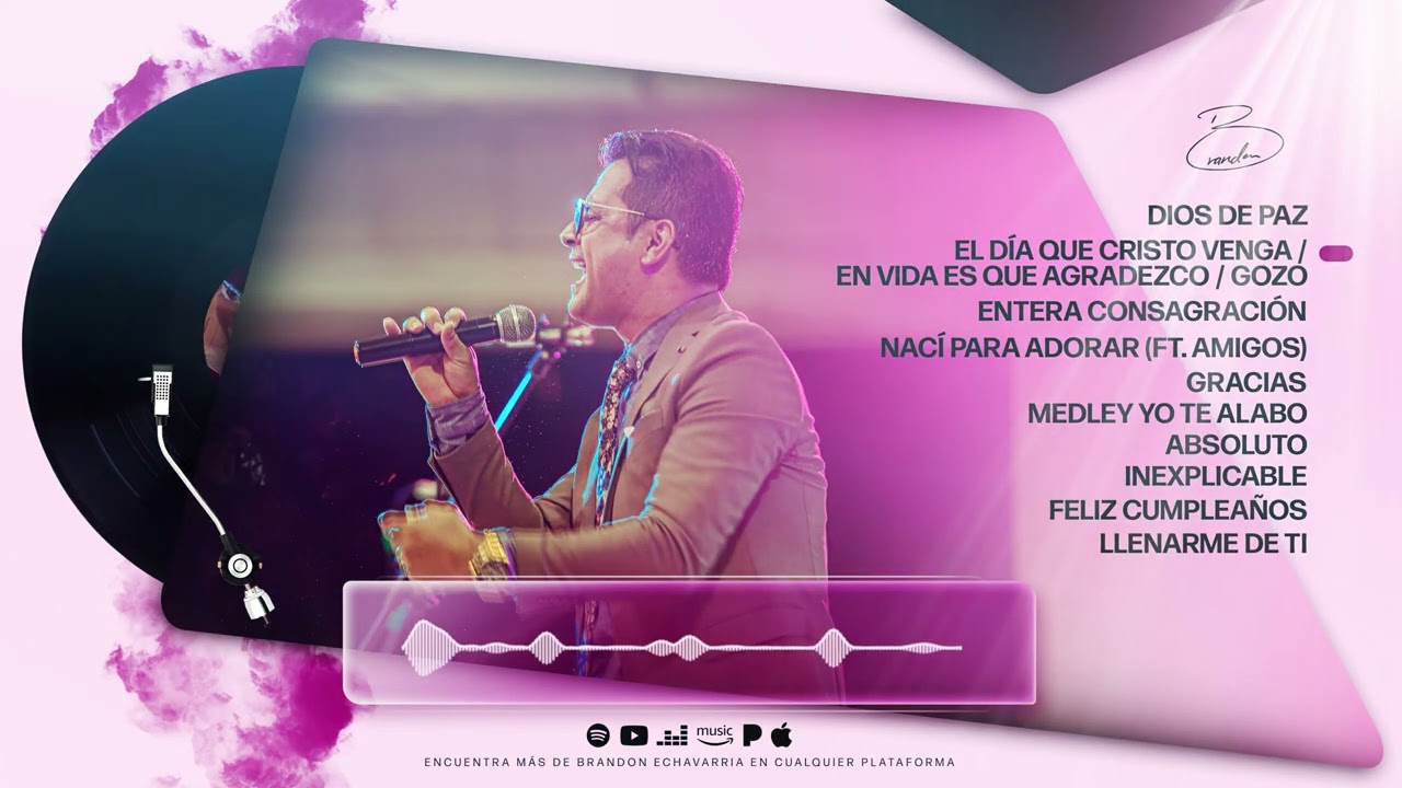 MÚSICA CRISTIANA PENTECOSTAL - ALABANZA Y ADORACIÓN 2024 - BRANDON ECHAVARRIA