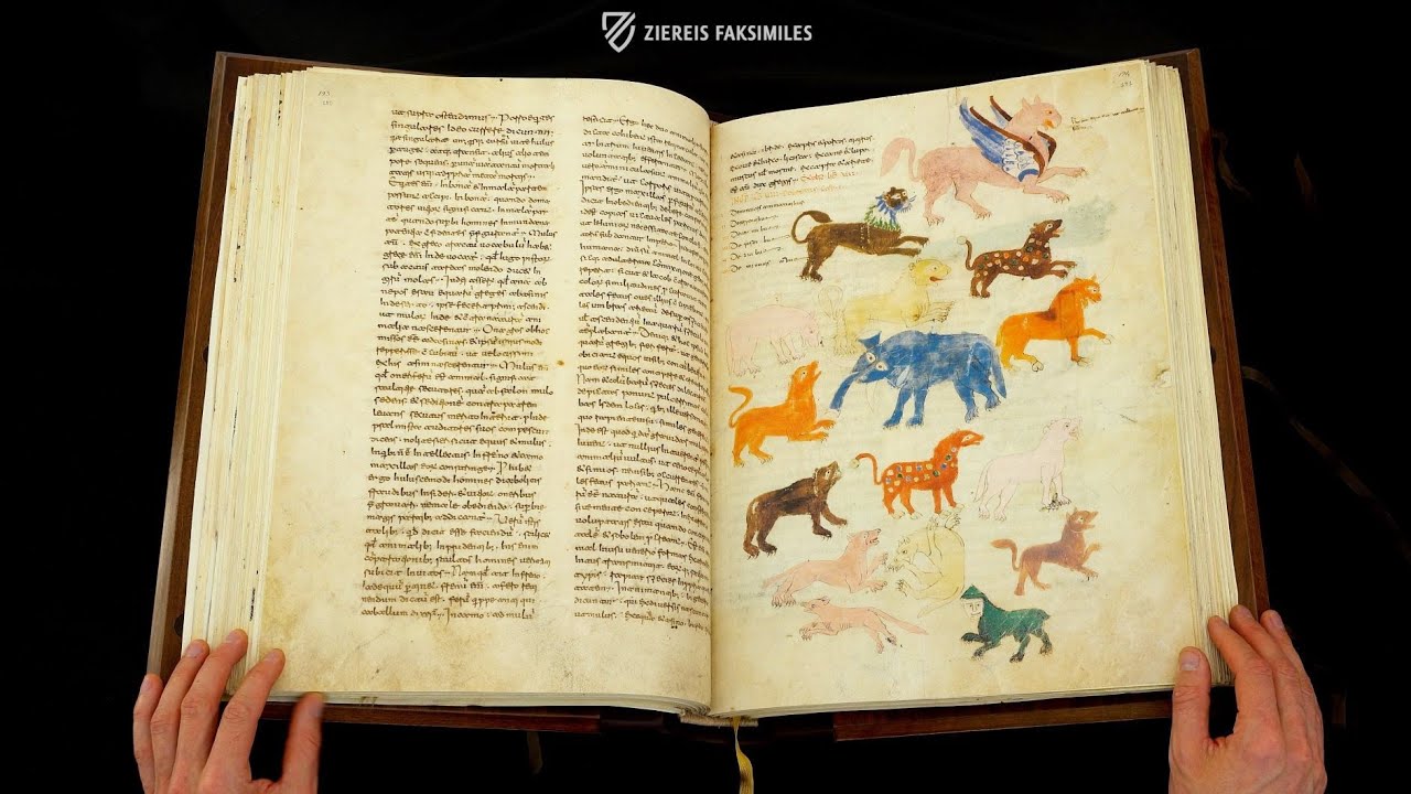 RABANUS MAURUS: DE UNIVERSO - DE RERUM NATURIS - Browsing Facsimile Editions (4K / UHD)