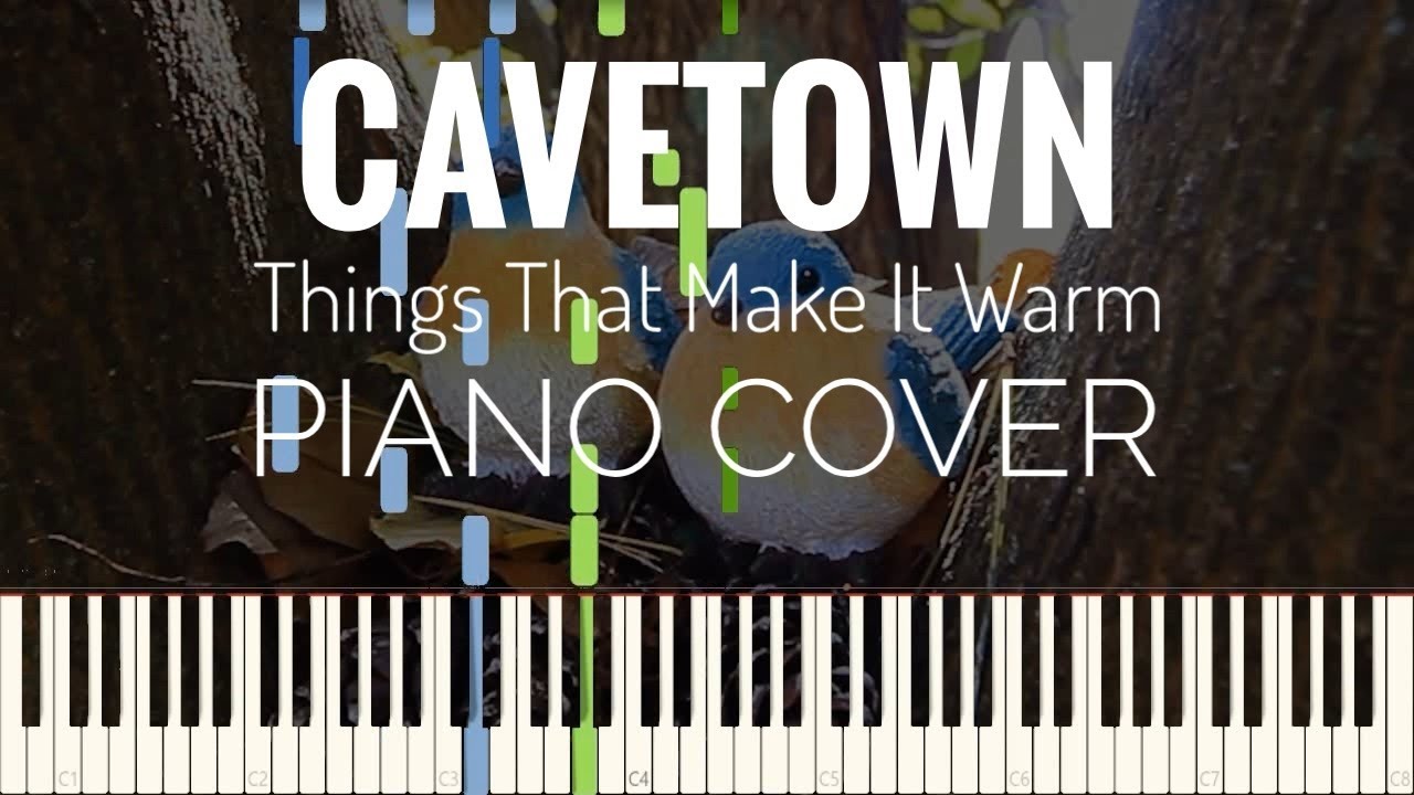 Cavetown - Things That Make It Warm piano cover | instrumental