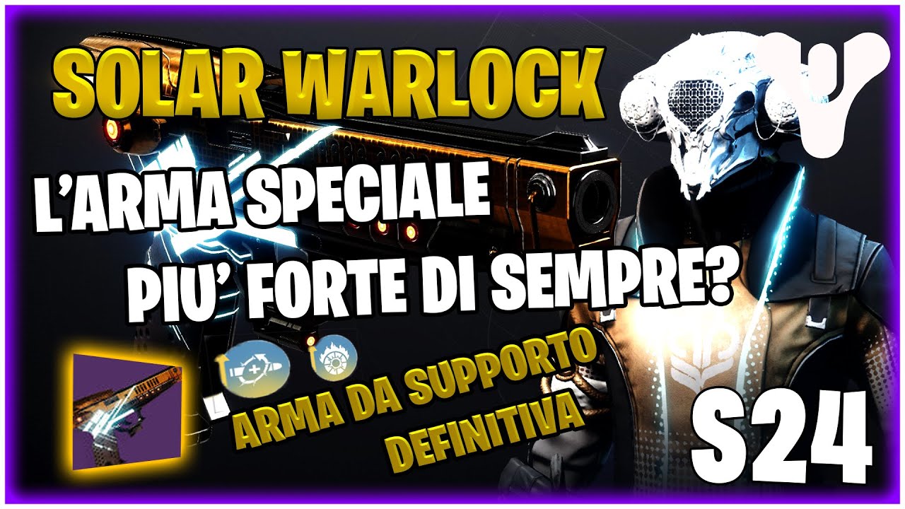 L'ARMA DA SUPPORTO PIU' FORTE DI SEMPRE?! | BUILD STREGONE SOLARE! | LA FORMA ULTIMA | DESTINY 2