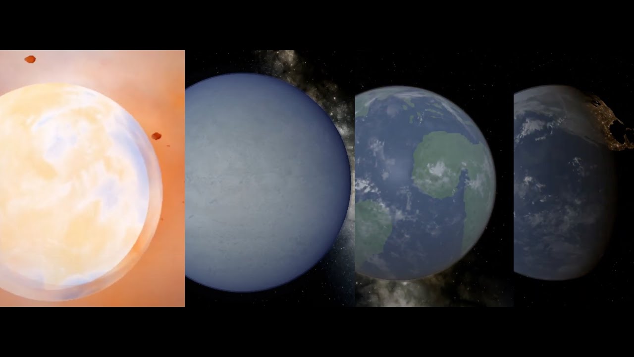 History of Earth in Universe Sandbox 2