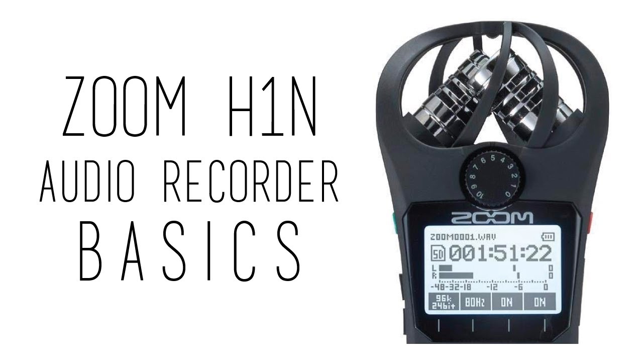 New Style Zoom H1N - Basic Guide