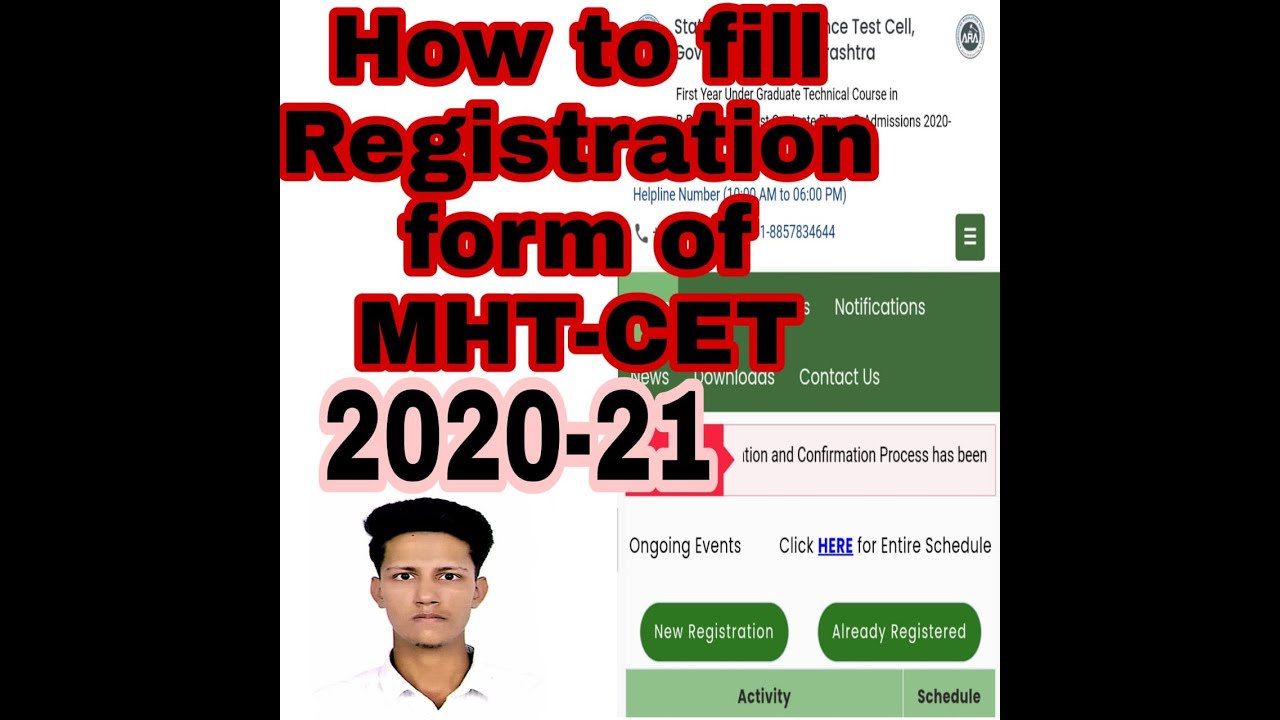 HOW TO FILL REGISTRATION FORM STEP BY STEP FOR B-PHARMA ,D-PHARMA AND BE/B-tech. #MHTCET2020-21