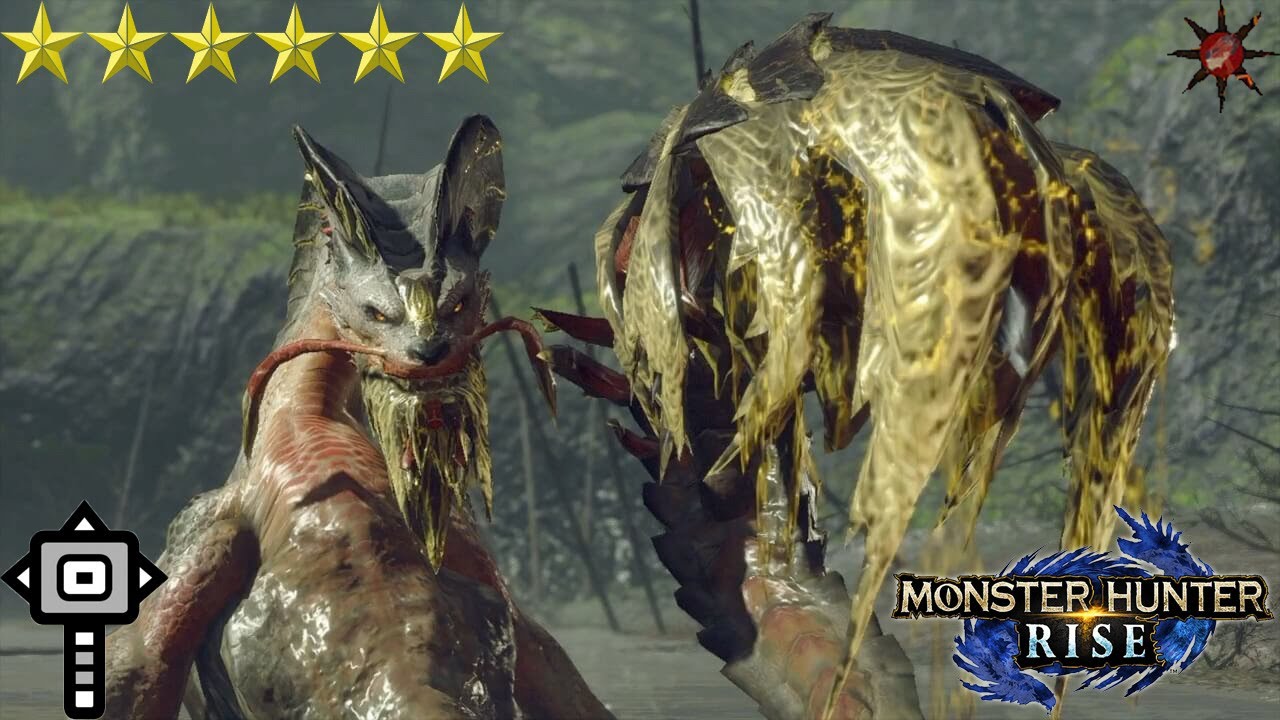 [MH Rise] Almudron with Hammer, Village 6* Hermit of the Swamp